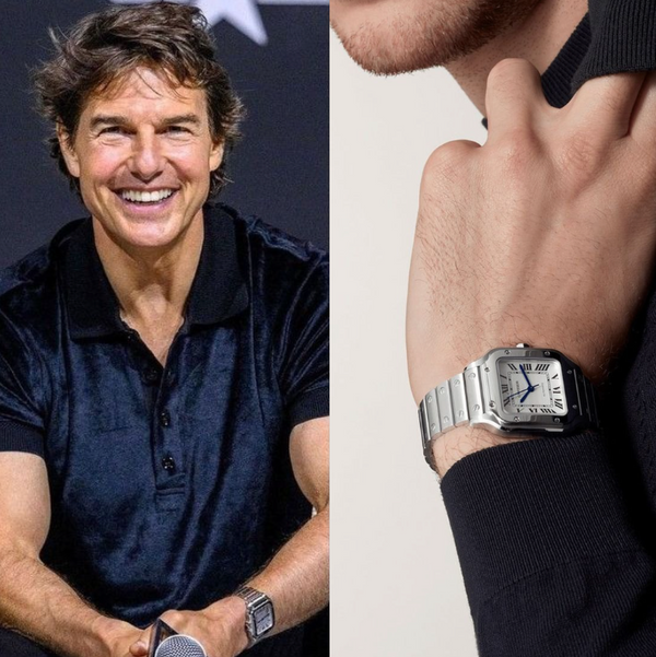 Reloj Santos Cartier Plata Clásico